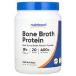 Nutricost, Протеин Bone Broth, без добавок, 400 г (14,3 унции)