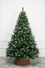 Заснеженная ель «Звездная» (пвх) 180 см / 1,8 м