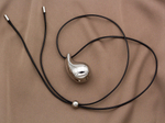 Кулон "Капля "Large " 39мм, на шнурке