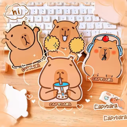 Набор стикеров для заметок "Sticky Capybara"