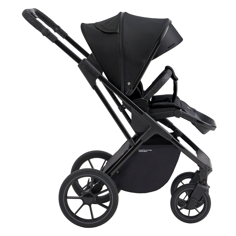 Детская коляска Sweet Baby Massimo SBL 2 в 1 Black