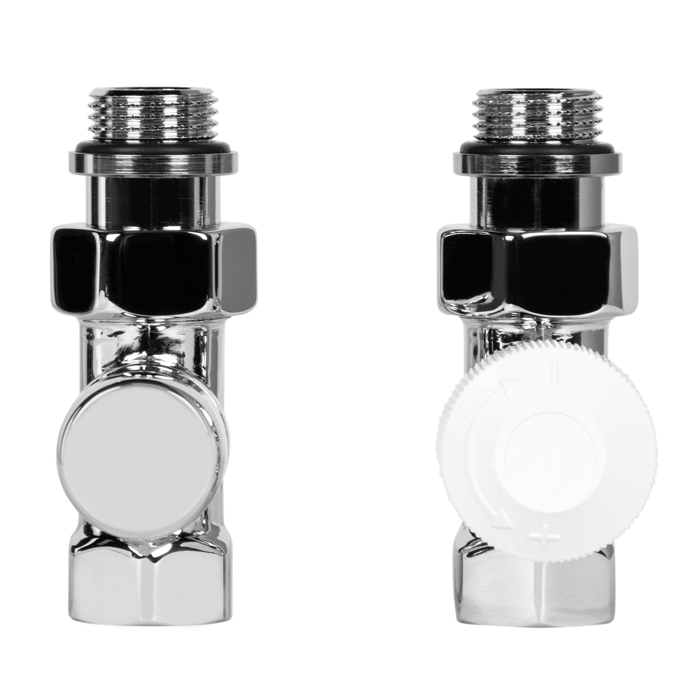 Набор термостатический для радиатора прямой Royal Thermo Design 1/2quot;М30х1,5 (Хром)