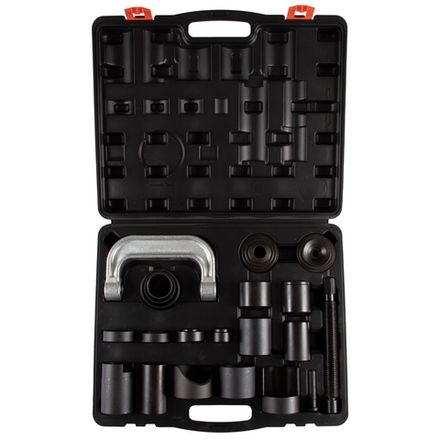 Цена на AFFIX (AF11020021C) Набор оправок для монтажа и демонтажа сайлентблоков, кейс, 21 предмет