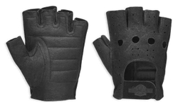 Перчатки Bar & Shield Fingerless Leather Harley-Davidson, кожа 100%