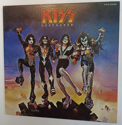 Kiss Destroyer (Japan 1976 Blue Bogart label)