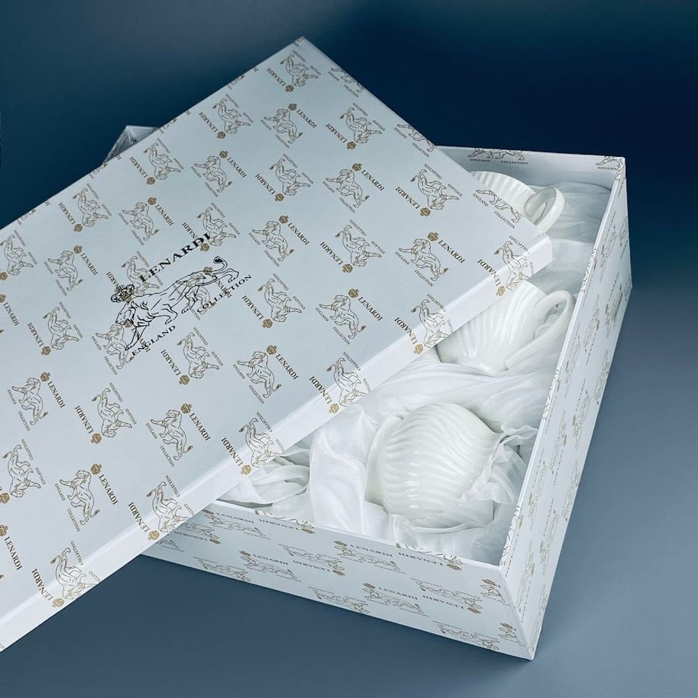 Lenardi 305-316 Чайный сервиз 16пр.240мл САВАННА в под.уп.(х3)Фарфор