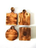 Набор досок разделочных из дерева сервировочных 3 шт.