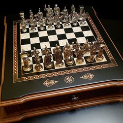 Шахматы подарочные "Цитадель" (2621.BLK)