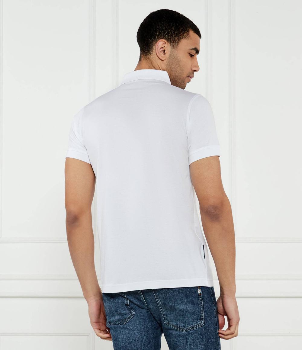 Поло PRESS BUTTON Karl Lagerfeld - белый(745007 552200)