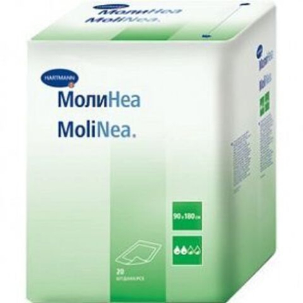 MoliNea - МолиНеа - Впитывающие пеленки: типоразмер 90 х 180, 130 г/м2, 20 шт.