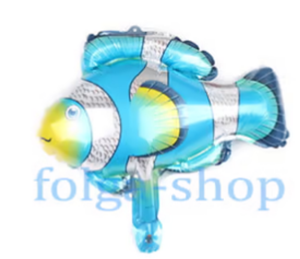 К Мини-фигура рыба клоун голубая