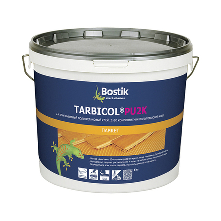 Клей для паркета Bostik Tarbicol PU2K двухкомпонентный, полиуретановый, 10 кг