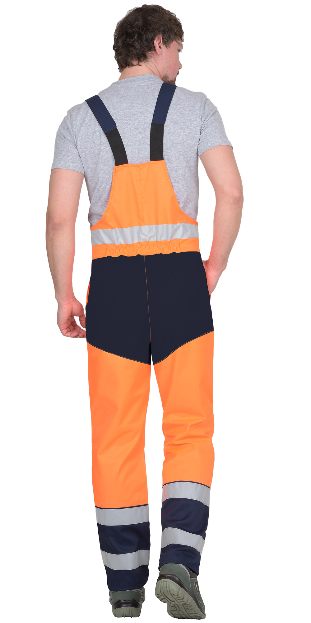 Полукомбинезон СИРИУС-ТЕРМИНАЛ-3-РОСС оранжевый с темно-синим