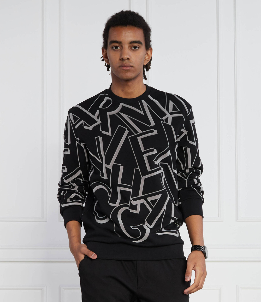 Худи Armani Exchange - черный(6RZMBA ZJBWZ)