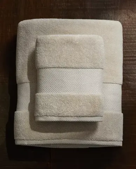 ZARA HOME МЯГКОЕ БАННОЕ ПОЛОТЕНЦЕ, ПЕСОЧНЫЙ
