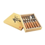 Комплект стамесок Fujikawa (Фудзикава) Shirogami 6, 9, 12, 18, 24, 30 мм Z.F-PRO-6