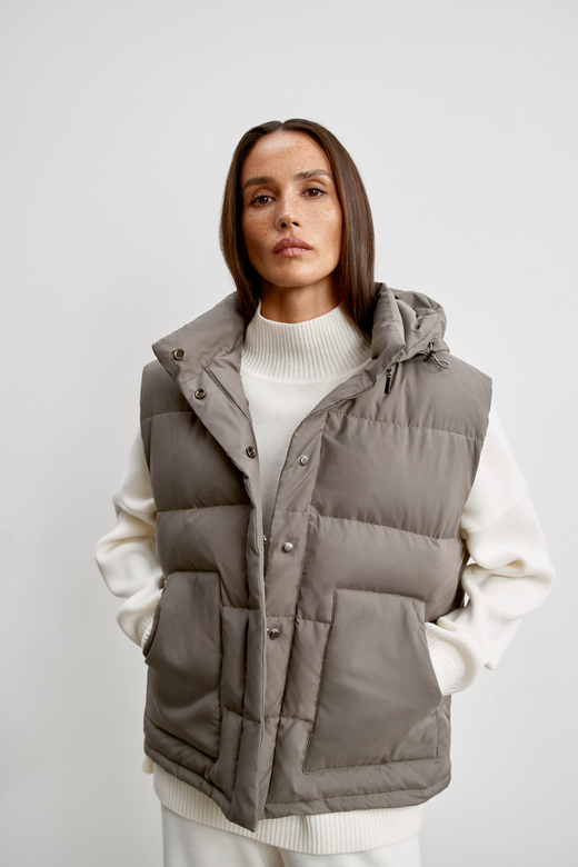 Жилет BECKY, мокко