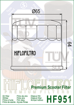 Фильтр масляный Hiflo Filtro HF951