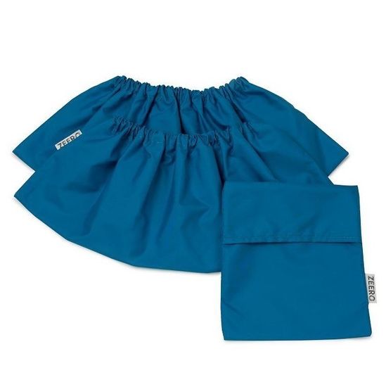 Многоразовые бахилы ZEERO Dewspo с мешочком, голубые