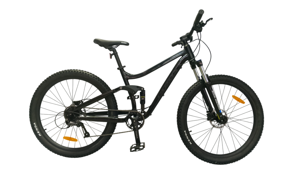 Велосипед 27.5" Varma Raptor р.18" 9 ск. чёрный  ал. 2025