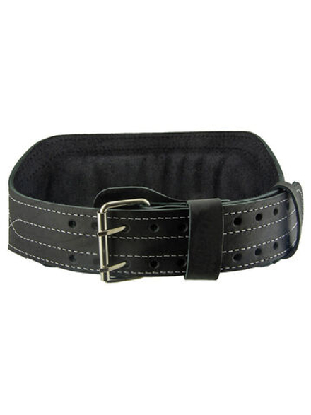 Пояс для тяжелой атлетики из натуральной кожи Rekoy F02, пояс штангиста, XL спинка 16 см