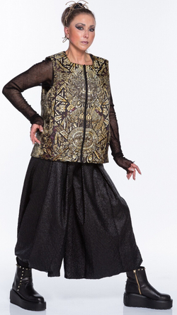 Двусторонний жилет "Три Империи", по мотивам мозаики «Русское оружие»