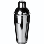 Шейкер европейский «Пробар»;сталь нерж.;480мл;D=78,H=205мм;серебрист. (Цвет: серебристый)