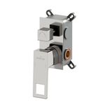 Душевая система 35к MIXLINE ML42-083 "Pure" лейка "Тропический душ" встраиваемая  ХРОМ