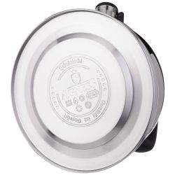 ЧАЙНИК AGNESS СО СВИСТКОМ, 3,0 Л И СКЛАДЫВАЮЩЕЙСЯ РУЧКОЙ