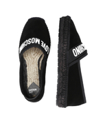 Кожаные эспадрильи Love Moschino - черный(JA10482G0GIG0)