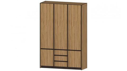 Шкаф Бостон Дуб вотан/венге