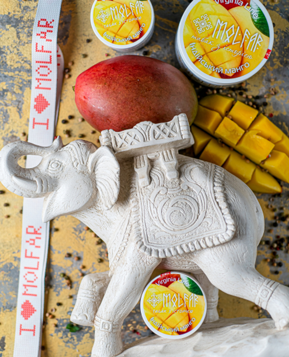 Molfar Virginia - Mango Nektarynka (100g)