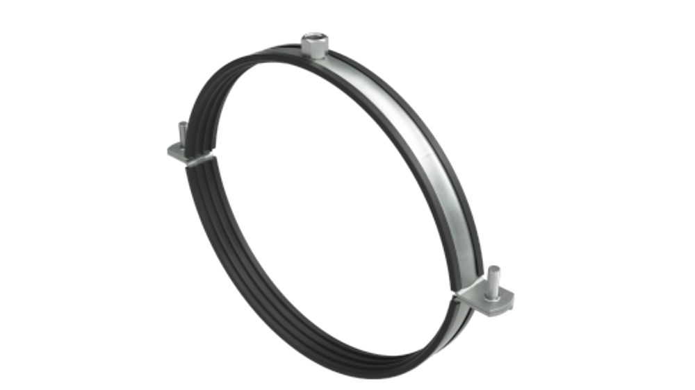 Хомут для воздуховодов с изоляцией для труб d 600 мм