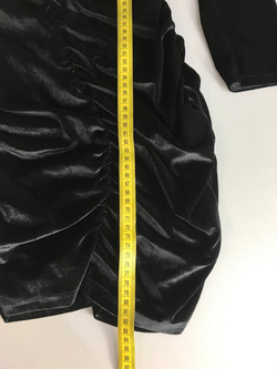 Платье бархатистое, визуально 42 размер