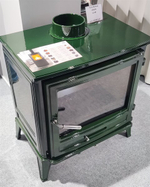 Чугунная печь-камин LOKI Norway Green