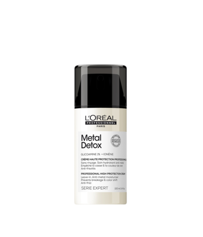 L'Oreal Professionnel METAL DETOX Professional High Protection Cream - Несмываемый крем для глубокого увлажнения и защиты окрашенных волос
