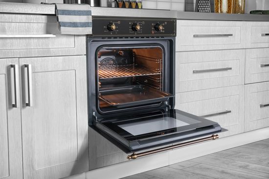 Электрический духовой шкаф RICCI REO-640BL ретро