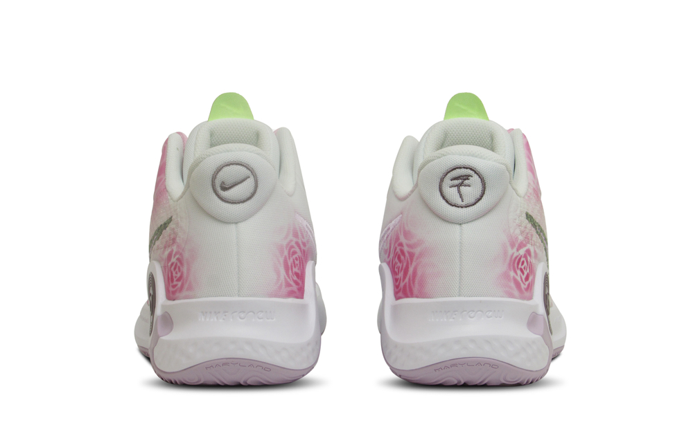 Nike KD Trey 5 IX Mid top Vintage Basketball Shoes Men"s Pink White