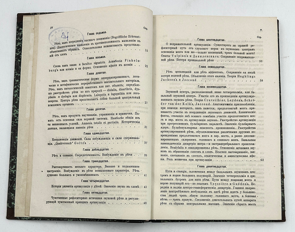 Куссмауль А. Расстройства речи. Опыт патологии речи / доктора Адольфа Куссмауля, профессора в Страсс