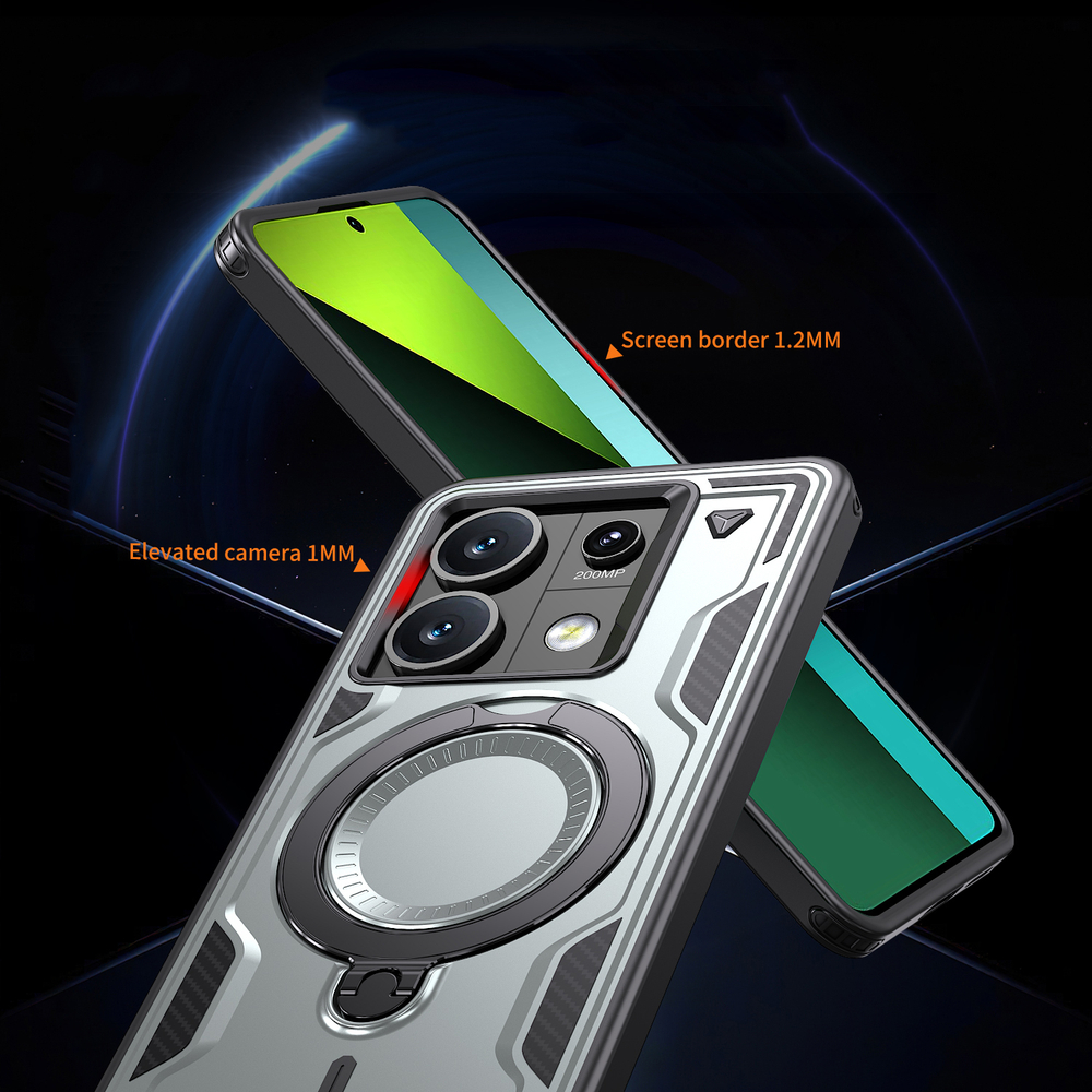 Чехол Magneto Case с кольцом для Poco X6