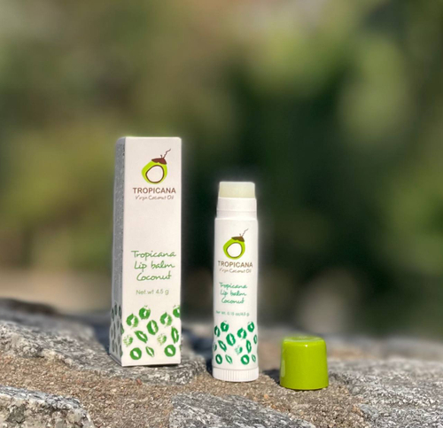 Бальзам для губ увлажняющий питательный кокос lip balm Coconut Tropicana