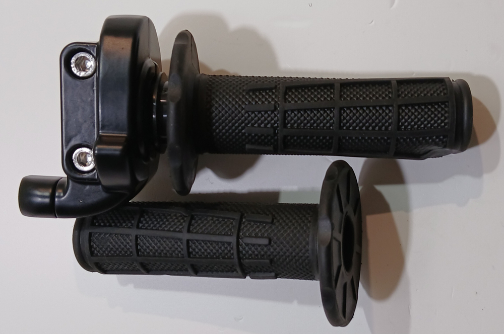 Ручка газа в сборе+левая грипса Мотоцикл KAYO K3-LM 250 MX