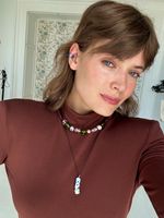 Колье Ассорти, стекло