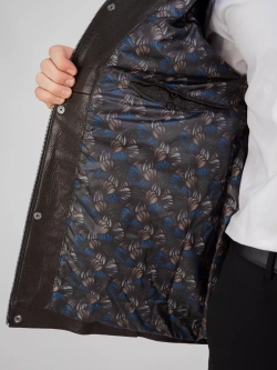 Кожаная куртка демисезонная пальто