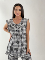 П/ж бриджи+майка 0199