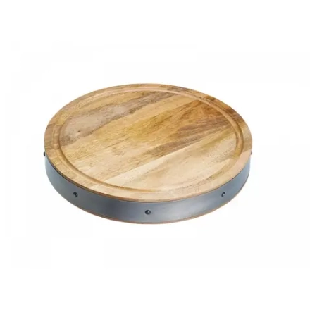 Kitchen Craft Доска промышленная кухонная 36х5см круглая