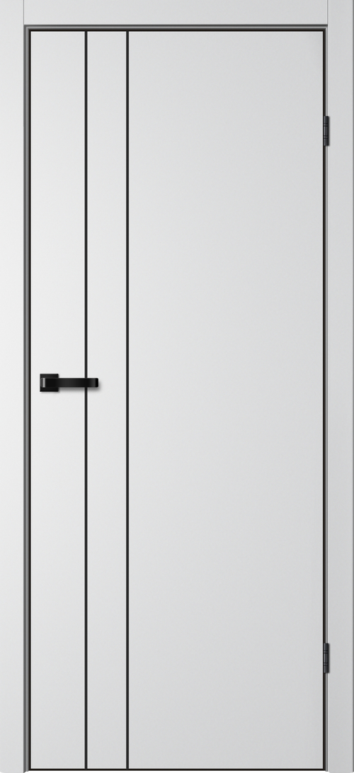 Межкомнатная дверь Neo 02 Серебристый эмалит