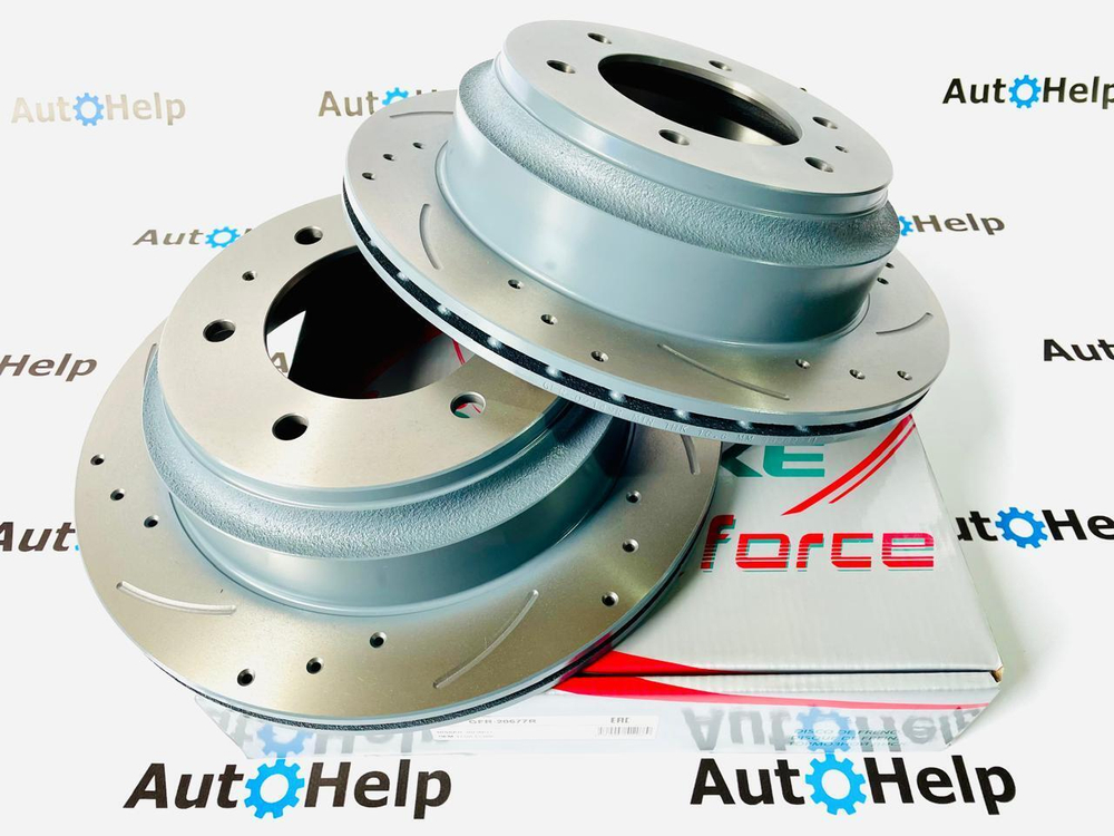 Диск тормозной перфорированный G-Brake GFR-02149R задний правый 313mm
