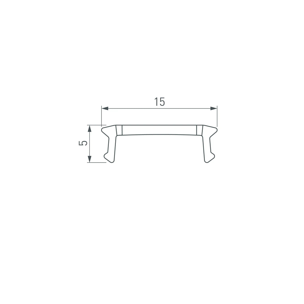Экран LINE-2000 NARROW BLACK (Arlight, Пластик) 058285