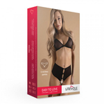Трусики с доступом Le Frivole Easy to love, каплевидные вырезы, L-XL/46-48